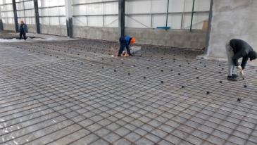 Армирование пола