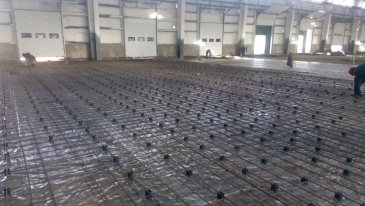 Армирование пола